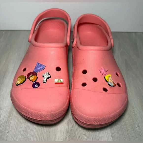 Crocs Classic Clogs Shoes W 12-14, M 10 Slingback Casual Comfort Rubber Slip On - Picture 3 of 7